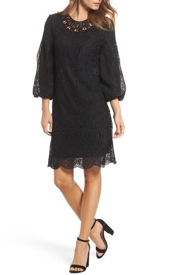 Women's Kobi Halperin Kandace Lace Shift Dress - Black