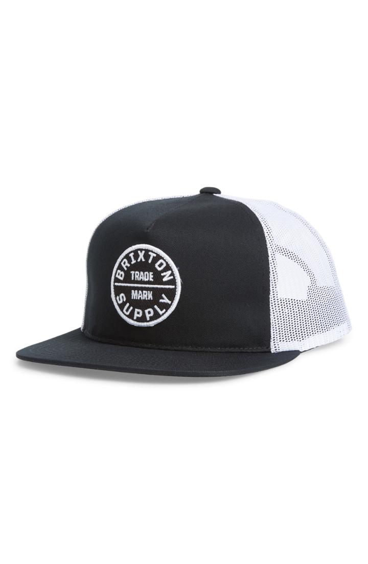 Men's Brixton Oath Iii Mesh Back Cap - Blue