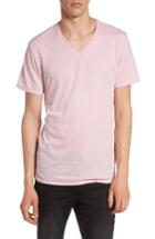 Men's The Rail Burnout V-neck T-shirt, Size - Pink