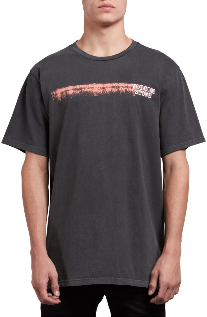 Men's Volcom Courtesy Graphic T-shirt, Size - Black