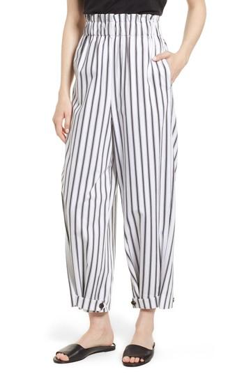 Women's Habitual High Waist Convertible Wide Leg Pants - Black