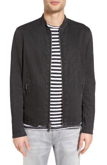 Men's John Varvatos Star Usa Belted Zip Front Jacket