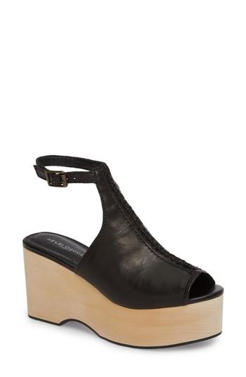 Women's Kelsi Dagger Brooklyn Nova Platform Sandal .5 M - Brown