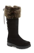 Women's Bos. & Co. Graham Waterproof Winter Boot With Faux Fur Cuff .5-8us / 38eu - Black