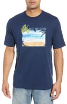 Men's Tommy Bahama Palm Conditions T-shirt, Size - Blue
