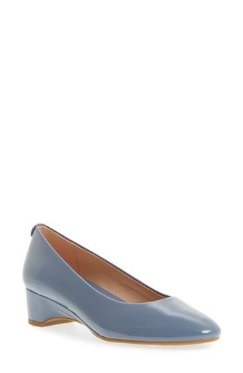 Women's Taryn Rose Babs Wedge Pump .5 M - Blue