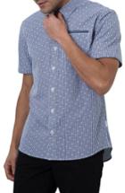 Men's 7 Diamonds Flip Side Gingham Woven Shirt