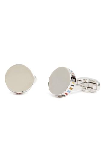 Men's Paul Smith Stripe Edge Cuff Links