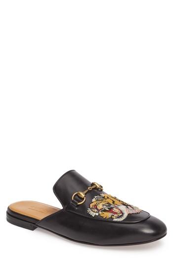 Men's Gucci King's Roaring Tiger Bit Loafer Us / 7uk - Black
