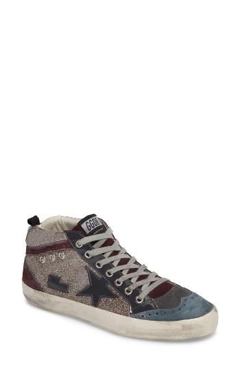 Women's Golden Goose Star Mid-top Sneaker Eu - Grey
