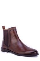 Men's Robert Graham Nash Paisley Tooled Chelsea Boot .5 M - Brown