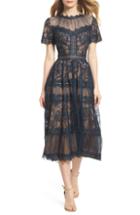 Women's Tadashi Shoji Lace Midi Dress - Blue
