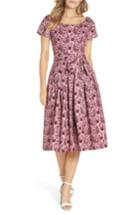 Women's Gal Meets Glam Collection Hallie Fit & Flare Dress - Pink