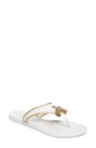 Women's Jack Rogers Alana Waterproof Flip Flop M - White