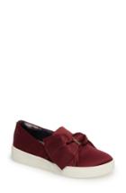 Women's Ted Baker London Alrami Bow Slip-on Sneaker M - Burgundy