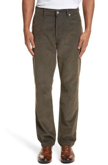 Men's Our Legacy Second Cut Sludge Corduroy Pants Eu - Green