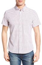 Men's Mizzen+main Sanford Slim Fit Plaid Performance Sport Shirt