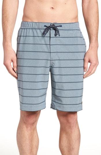 Men's Quiksilver Waterman Collection Suva Amphibian Hybrid Shorts - Blue