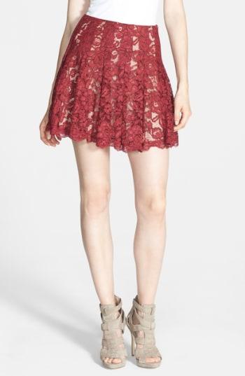 Women's Astr Lace Flare Skirt