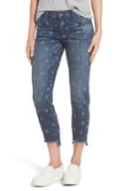 Women's Kut From The Kloth Reese Uneven Hem Ankle Straight Jeans - Blue
