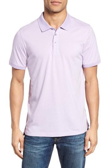 Men's Jeremy Argyle Jersey Polo - Purple