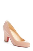 Women's Christian Louboutin Akdooch Pump .5us / 38.5eu - Beige