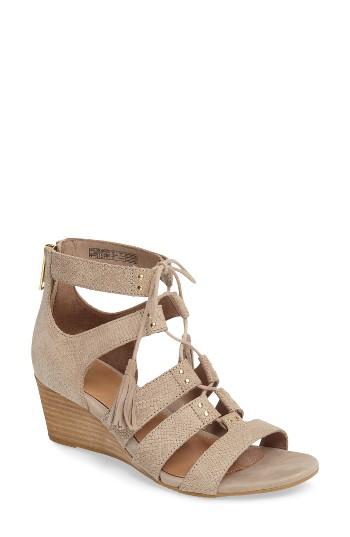 Women's Ugg Yasmin Wedge Sandal M - Beige