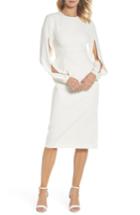 Women's Jill Jill Stuart Slit Sleeve Sheath Dress - Ivory