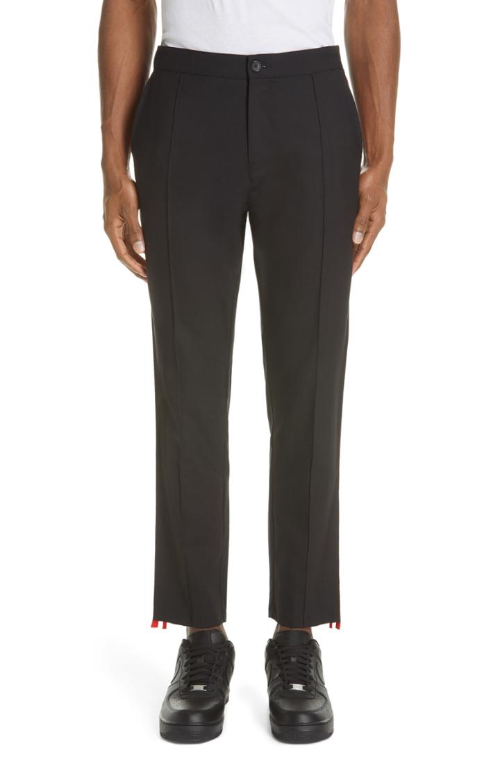 Men's Ovadia & Sons Side Stripe Track Pants - Red