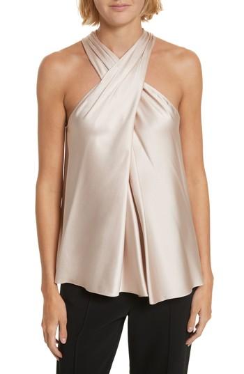 Women's A.l.c. Arvid Silk Blend Halter Top - White