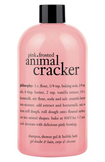 Philosophy 'pink Frosted Animal Cracker' Shampoo, Shower Gel & Bubble Bath
