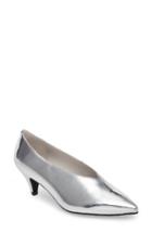 Women's Jeffrey Campbell 'carla' Pointy Toe Pump .5 M - Metallic