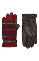 Men's Barbour Newbrough Gloves - Red