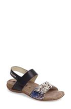 Women's Mephisto 'agave' Sandal M - Black