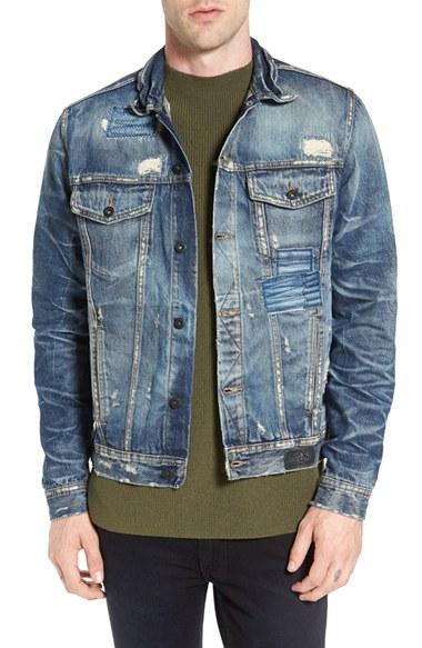 Men's Prps Patchwork Denim Jacket