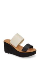 Women's Chinese Laundry Ollie 2 Wedge Slide Sandal M - Black