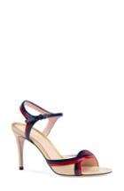 Women's Gucci Millie Ankle Strap Sandal Us / 35eu - Beige