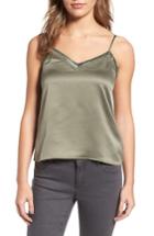Women's Sincerely Jules Satin Camisole, Size - Green