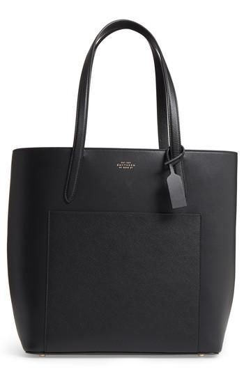 Smythson Panama Leather Tote -