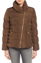 Women's Kenneth Cole Asymmetrical Puffer Jacket - Green