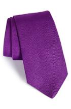 Men's Gitman Solid Silk Tie, Size - Purple