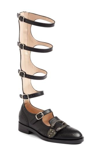 Women's Gucci Gladiator Loafer Us / 40eu - Black