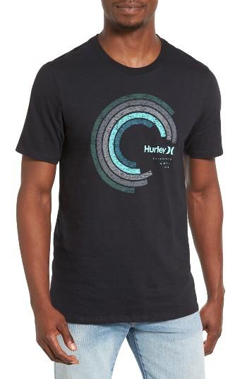 Men's Hurley Spectrum Graphic T-shirt, Size - Black