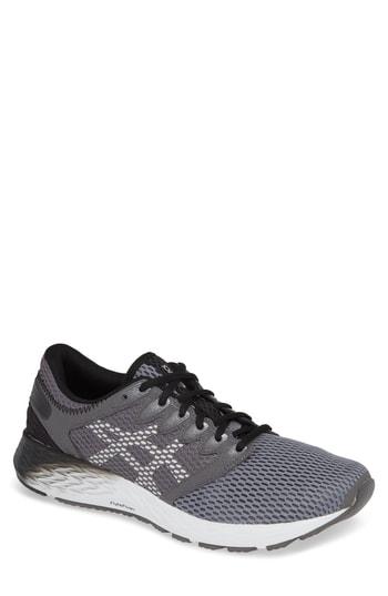 Men's Asics Roadhawk Ff 2 Running Shoe M - Grey