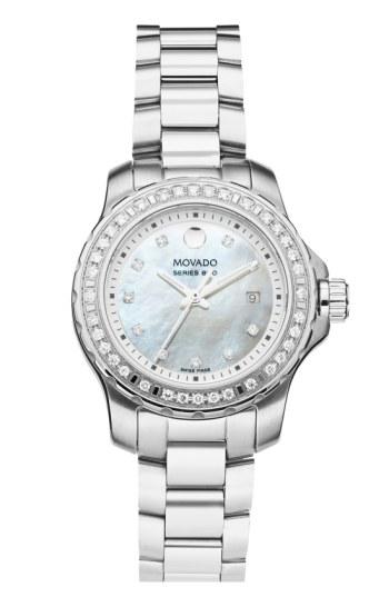 Women's Movado 'series 800' Diamond Bracelet Watch, 29mm