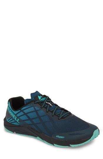 Men's Merrell Bare Access Flex Running Shoe M - Blue