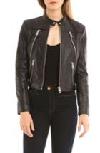 Women's Bagatelle Textured Leather Jacket