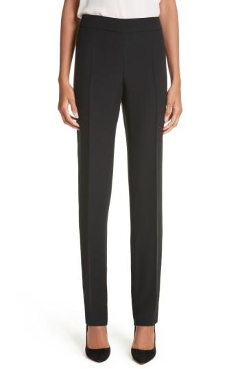 Women's Armani Collezioni Cady Pants Us / 38 It - Black