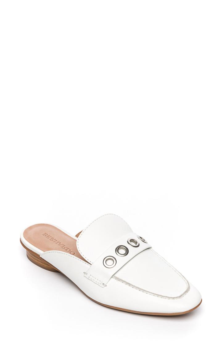 Women's Bernardo Jen Mule .5 M - White