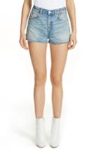 Women's Jean Atelier Janis High Rise Mini Shorts - Blue